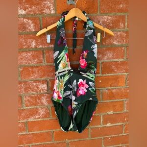 La Blanca women’s over the horizon wrap front swim suit